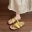 Nhẹ Sang Trọng Niche Cao Cấp Flip-Flops Nữ Mặc Ngoài 2026 Flat Đi Chơi Birkenstock Birkenstock Birkenstock Flip-Flops 5.20