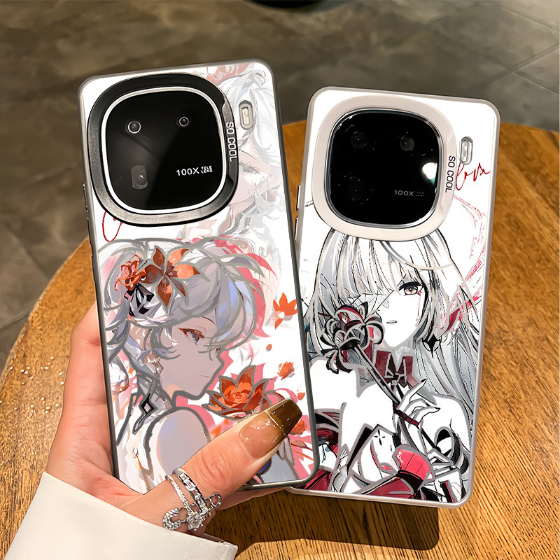 Ốp điện thoại cứng "Sóng gió hú" Changli Camellya Phrolova Micro Matte cho iQOO 15 13 12 Pro Z10 Turbo Pro Z9 Neo 10 / 9 Z9 Turbo Z8 Vỏ iQOO chống sốc