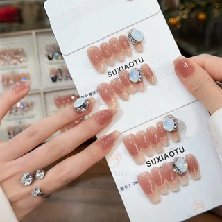 10 Miếng Nhật Bản Handmade Đeo Móng Tay Mắt Mèo Pure Desire Shining Bướm Đeo Móng Tay Làm Móng Tay Phong Cách Nhiều Lựa Chọn