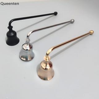 Queenten Nến Giảm Chấn Nến Dụng Cụ Không Gỉ Tay Cầm Dài Chuông Bình Chữa Phụ Kiện Xẻng Thép Dập Tắt Phụ Kiện QT