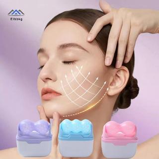 ELBBKG Con lăn đá đôi cho mặt bọng mắt Đau nửa đầu Giảm đau và chấn thương nhỏ Mặt Con lăn Massage lạnh Chăm sóc da mới