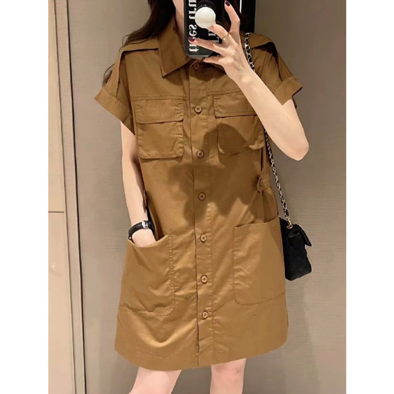 Đầm yếmclassic cao cấp dành cho nữ, thiết kế rộng rãi, phù hợp với mọi thân hình, giảm giá 50%