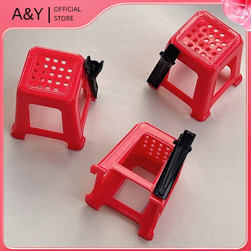 A & Y Kẹp Tóc Đỏ Độc Đáo và Dễ Thương - Phụ Kiện Tóc thời Trang