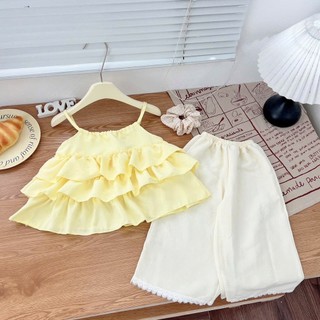 12-30kg Set áo 2s vàng mix quần suông HA