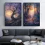 Fairy Magic Mysterious Forest Poster Không Khung Tranh Canvas Phòng Khách Treo Tường Nghệ Thuật Trang Trí