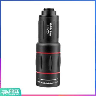 Chiếu sáng♨ Ống kính điện thoại 18 / 36 / 64X Ống kính điện thoại di động Zoom lấy nét dài Ống kính zoom ngoài đa năng cho Android và