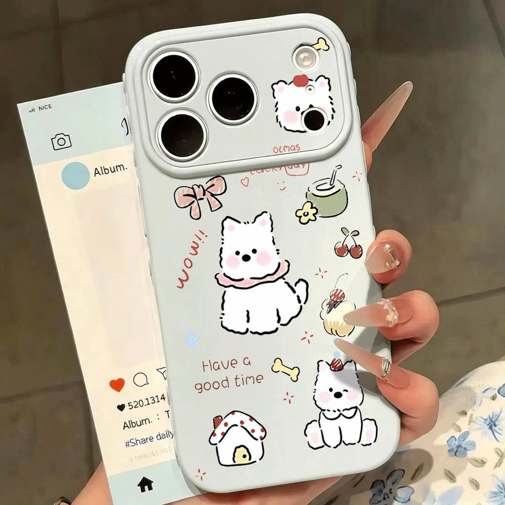 Tây Highlands cho iPhone17promax trường hợp điện thoại16plus mềm trường hợp 14/13/11Pro nổ