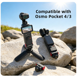 Dành Cho DJI Osmo Pocket 4 / 3 Bộ Chuyển Đổi Phát Hành Nhanh 1 / 4 "Lỗ Ren 180 ° Túi mở rộng có thể điều chỉnh 4 phụ kiện