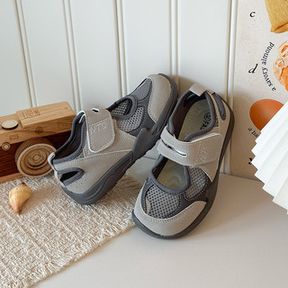 JGSHOWKITO Bé Trai Lưới Sandal Thoáng Khí Trẻ Em Thể Thao Thường Ngày Giày Mùa Hè Vải Lưới Thời Trang Cổ Điển Mềm Mại Chống Trơn Trượt Chất Lượng Cao