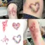 < Honeyba > 4 Tờ Halloween Vết Thương Bruising Hình Xăm Tạm Thời Cosplay Chống Thấm Nước Cánh Tay Mắt Cá Chân Hình Xăm Hình Xăm Giả Lâu Dài Đẹp