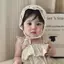 < Honeyba > Hoa Thêu Lưới Vải Ren Hoa Rỗng Mũ Công Chúa Mũ Bé Sơ Sinh Mũ Sinh Nhật Đạo Cụ Chụp Ảnh Đẹp