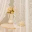 Pháp Ren Gạc Rèm Cửa Phòng Ngủ Vịnh Cửa Sổ Phân Vùng Móc Rèm Lỗ Không Cần Kính Thiên Văn Thanh Phong Cách Ban Công Vịnh Cửa Sổ Rèm 5
