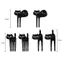 GHX 6 Cái Nhựa Mèo Trái Cây Nĩa Mini Trái Cây Tăm Răng Động Vật Trang Trại Hoạt Hình Nĩa Trái Cây VN
