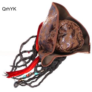 Nhà Máy Thời Trang Mũ Cướp Biển Với Dreadlos Caribbean Mũ Cướp Biển Caribbean Trang Phục Cướp Biển Cướp Biển QrhYK