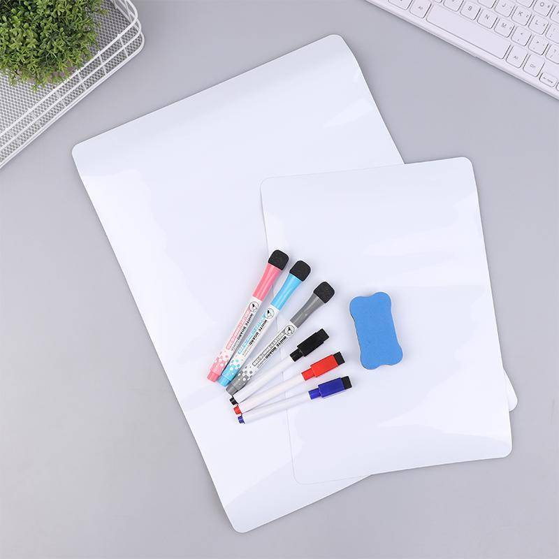 CANAMEK Bảng Trắng Từ Tính Mềm A3 A4 Kích Thước Khô Tẩy Ban Có Thể Tái Sử Dụng Có Thể Ghi Văn Phòng Ghi Nhớ Trẻ Em Vẽ CSF