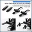 CANAMEK Giá đỡ cốc ô tô 2 trong 1 Giá đỡ điện thoại cho lỗ thông hơi đa chức năng Giá đỡ đồ uống có thể điều chỉnh cho các chuyến đi đường trường và đi lại CSF