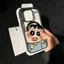 Ốp bảo vệ iPhone Crayon họa tiết Shin-chan Sạc từ tính Chống trầy xước -iP7/8/X/XS/11/12/13/14/15/16/17/Plus/Pro/Max/Air