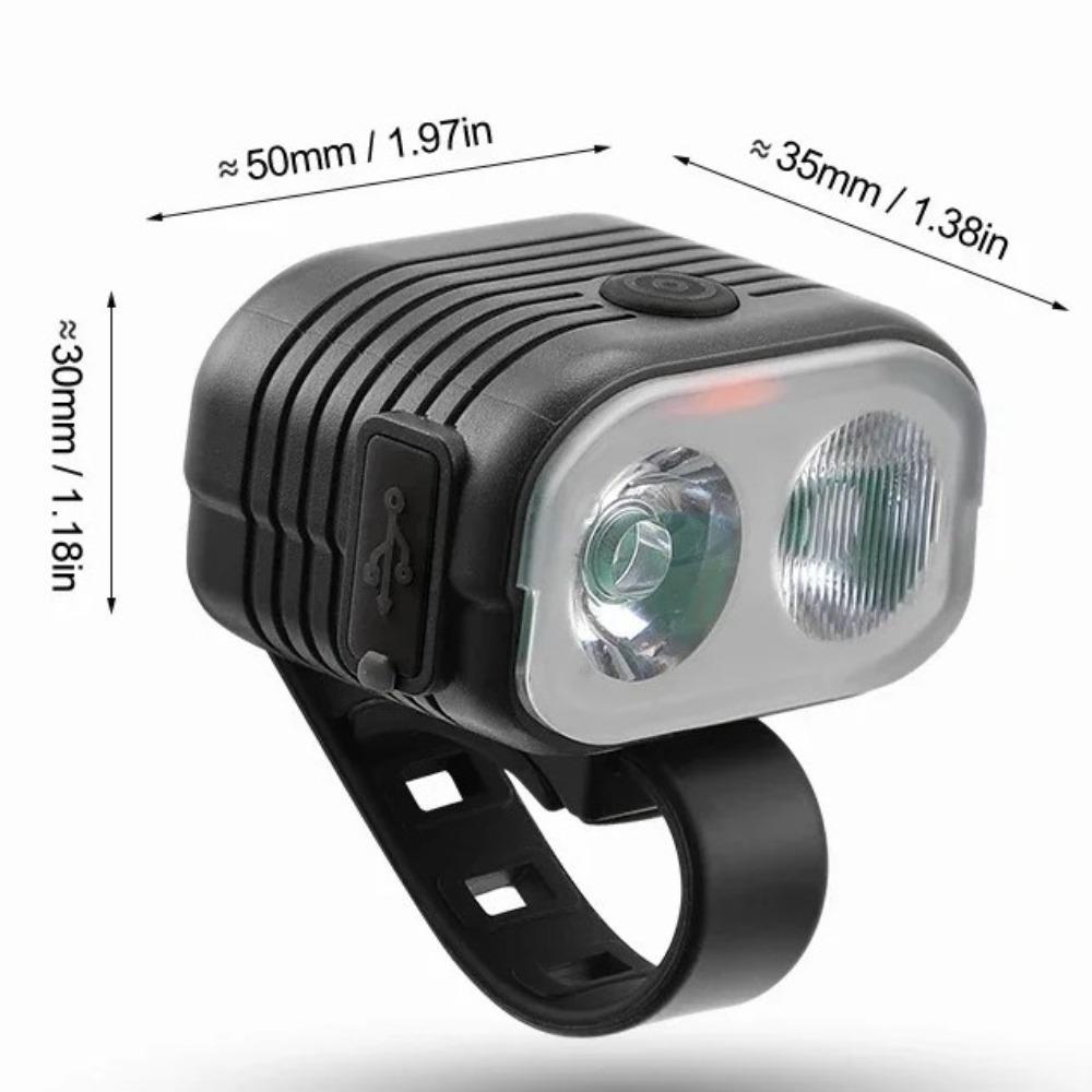 Đèn pha xe đạp tích hợp còi 120dB, đảm bảo an toàn khi di chuyển ban đêm