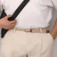Mới Bện Thắt Lưng Đàn Hồi Dành Cho Nam Nữ Co Giãn Dệt Vải Thắt Lưng Có Khóa Pin Casual Unisex Dây Thắt Lưng