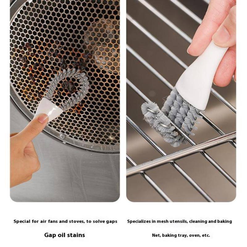 JCSYFAC 1 Dụng cụ làm sạch lồng chim, Dụng cụ loại bỏ chuồng chim, Bàn chải vệ sinh lồng vẹt Bàn chải bếp Nướng thịt Bàn chải làm sạch mới