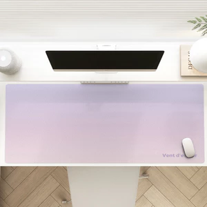 thảm da trải bàn làm việc thảm lót chuột cỡ lớn chống nước màu loang hồng tím tấm đệm bảo vệ mặt bàn học sinh decor học tập