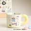 Cốc sứ uống nước cao cấp quai to 400ml hình thú siêu cute MUNSTORE COCQDAY58