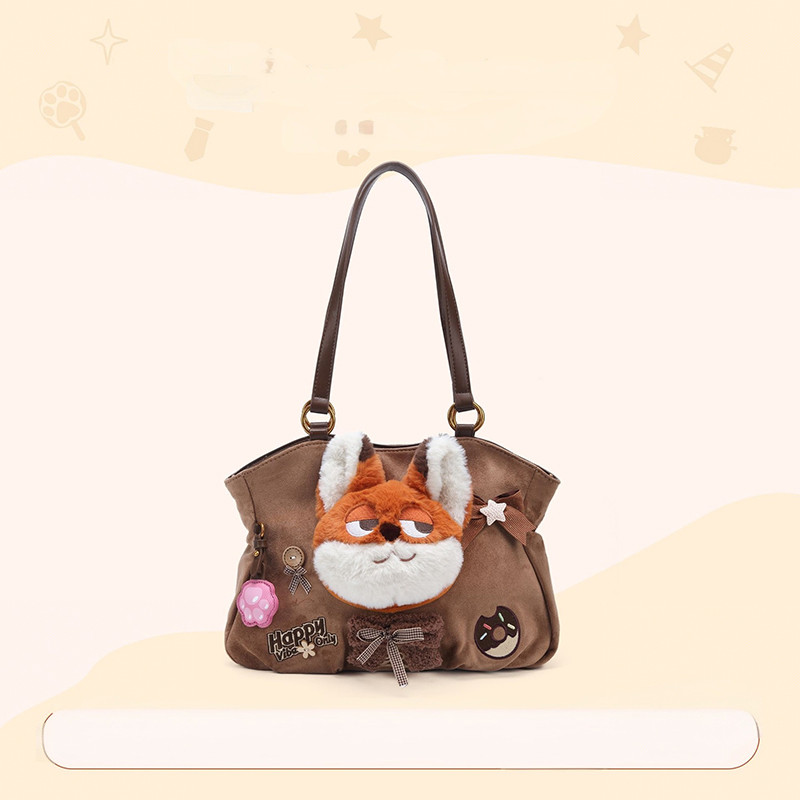 GC2 Disney Zootopia Judynick Túi đeo vai Túi Tote dung tích lớn sành điệu CG2