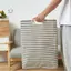 Maybest Giỏ Giặt Chống Thấm Nước Vải Lanh Cotton Giỏ Quần Áo Bẩn Sắp Xếp Giặt Đồ lặt vặt Có Thể Gập Lại Túi Bảo Quản Gọn Hamper {VN}
