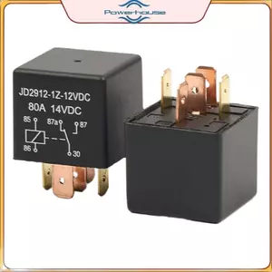 Rơle ô tô ĐIỆN 80A 12v 4 Pin Rơle ô tô hiện tại lớn hơn có lỗ gắn.