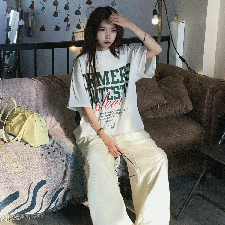 （Giao hàng 24h）Angela  Áo Thun Nam Nữ Form Boxy Nam Nữ Unisex Cotton 100% Unisex Form Rộng Local brand