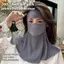 Springevenstar Mặt nạ lụa băng ngoài trời mùa hè Full Face UV Protection Sun Shield Vỏ thoáng khí cho hoạt động thể thao Springevenstar