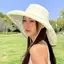 Springevenstar Mũ ngư dân thoáng khí có vành Mùa hè Tấm che nắng chống tia cực tím Mũ ngoài trời nhẹ dành cho nam nữ Springevenstar