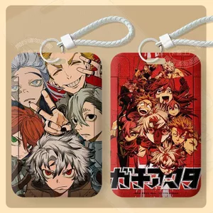 Dây buộc thẻ ID mát mẻ Gachiakuta | Bao đựng thẻ xe buýt sinh viên | Bảo vệ huy hiệu Anime bền bỉ