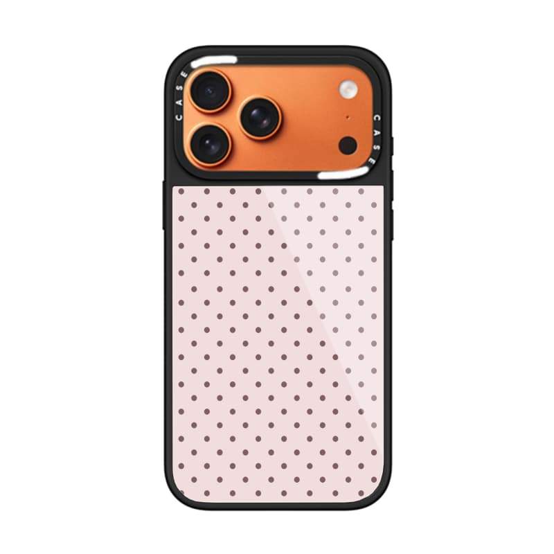 CASECASE X Full Màn Hình Chấm Nhỏ Ốp Lưng Kính Hút Từ Tính Chống Trầy Xước Cho IPhone 17 Air 16 15 14 Pro Max Plus Ốp Lưng Cứng Có Hộp Khắc Logo
