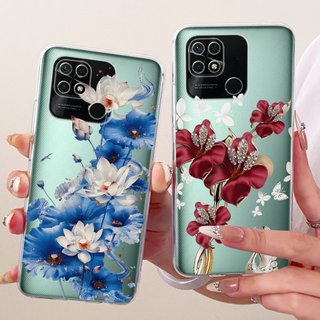 Ốp Lưng Cho Xiaomi Redmi 10A 10C Bao Rồng Sang Trọng Trong Suốt Silicon Mềm TPU Dành Cho Redmi 10 Power Redmi10C Redmi10A Vỏ