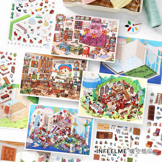 InfeelMe My Cabin 16.0 Cắt Dán Cảnh Giải Nén 2.5D Cảnh Quan