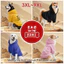 Áo Hoodie cho chó lớn 3XL-9XL, in xương chó, phong cách chui đầu, Có 6 màu, Vải mềm, Thoải mái, thoáng khí, ấm áp, có thể giặt được, Thích hợp cho tất cả các giống chó lớn