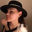 DUSKGLOW Top Hat dành cho nữ, Mũ nỉ phẳng thanh lịch trang trọng, Vành rộng ấm áp Cổ điển Fedoras Mũ phụ kiện váy
