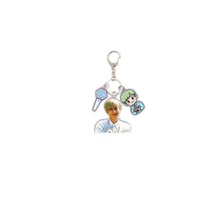 Túi đeo mặt dây chuyền Acrylic Kpop Idol EXO Móc khóa quyến rũ CHANYEL BAEKHYUN