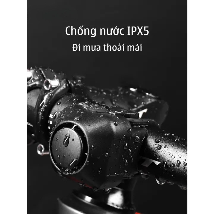 Chuông xe đạp đa năng - Còi điện, phù hợp nhiều loại xe, còi điện xe đạp, Chuông xe đạp