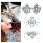 KUZHEN 1 Pha Lê Tạm Thời Hình Xăm Giả Hình Xăm Stiers Dành Cho Nữ Gợi Cảm Ngực Trang Sức Mặt Cơ Thể Nghệ Thuật Acrylic Kim Cương Giả Kim Cương Stier HOT
