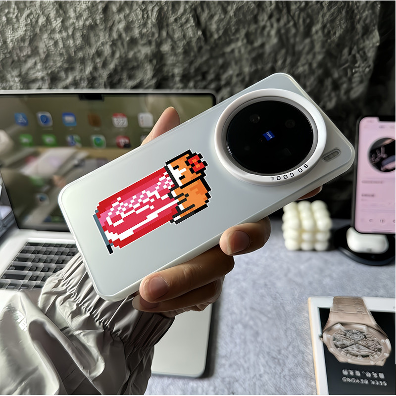 Ốp Điện Thoại Coke Cat Micro Matte Cho Vivo X300 Pro X200 Ultra X200 Pro X100S Pro V60 V50 V40 Vỏ Vivo Chống Sốc