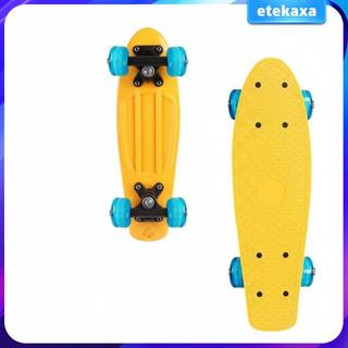 Smooth Ride Trẻ Em Ván Trượt Nhỏ Gọn Penny Sáng Lên Bánh Xe Đồ Chơi Cho Ngoài Trời Junior Đi Lại