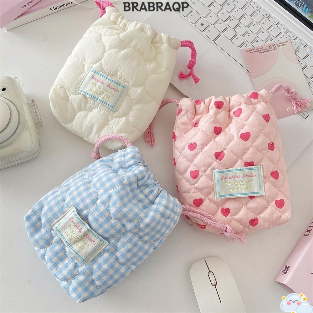 Ví dây rút BRBRAA, Túi đựng máy ảnh chống bụi, Túi đựng son môi trang điểm chống sốc đa năng Du lịch