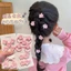 Kẹp Tóc Phong Cách Mới Ngọt Hoa Hồng Kẹp Phẳng Dễ Thương Cho Bé Kẹp Bên Nổ Mỏ Vịt Gãy Tóc Phụ Kiện Tóc GGKC