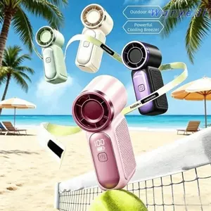 Quạt để bàn WANYEDI, Quạt cầm tay Mini có thể sạc lại USB, Quạt Turbo Turbo tốc độ cao siêu yên tĩnh di động ngoài trời