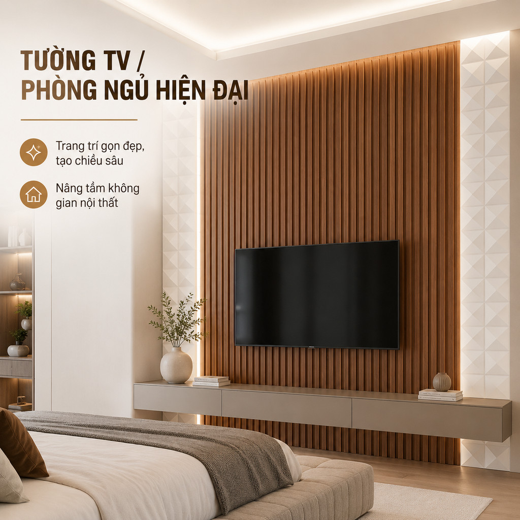 [Xả Kho] Combo 10 Tấm Ốp 3D 30x30 Siêu Rẻ - PVC Cao Cấp, Sẵn Kho Giao Nhanh | BigBuy360 - bigbuy360.vn