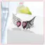 JRP Đỏ Zircon Lông Bông Tai Gothic Punk Thiên Thần Quỷ Cánh Tai Dành Cho Nữ Hợp Thời Trang Phụ Kiện Cho Cuộc Họp JRP