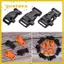 GUSTAVA 2 / 4 / 8 Chiếc Bên Phát Hành Khóa 550 Paracords Túi Phần Cong Công Cụ Khẩn Cấp Phụ Kiện Paracord