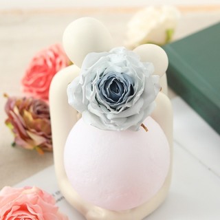 [BÁN] 5 chiếc 7cm Đầu hoa hồng lụa nhân tạo Hoa hồng giả Trang trí đám cưới DIY Cake Topper Phụ kiện thủ công hoa cổ điển Bó hoa cô dâu Đạo cụ chụp ảnh dự tiệc tại nhà